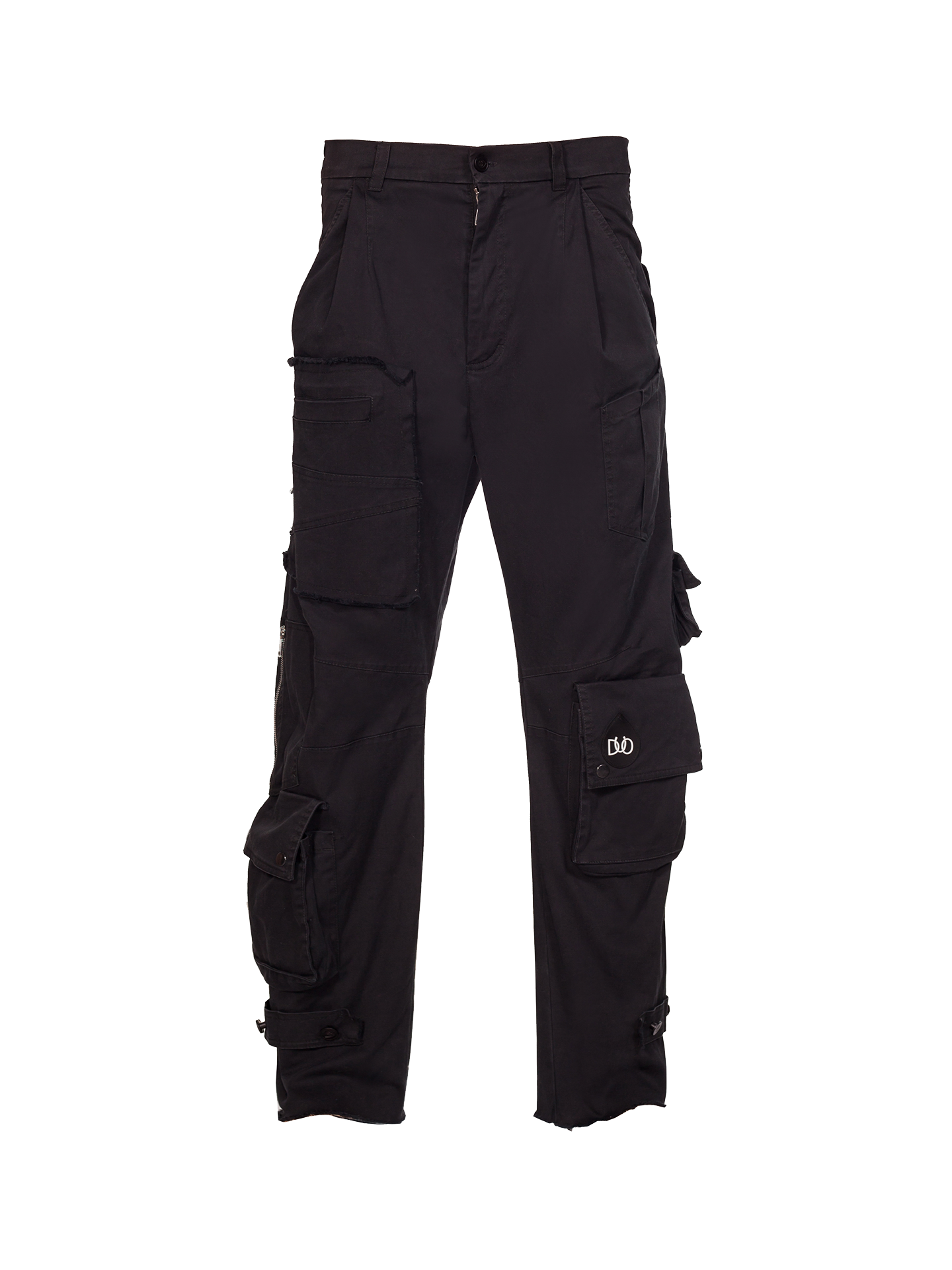 Straight Cargo Trousers