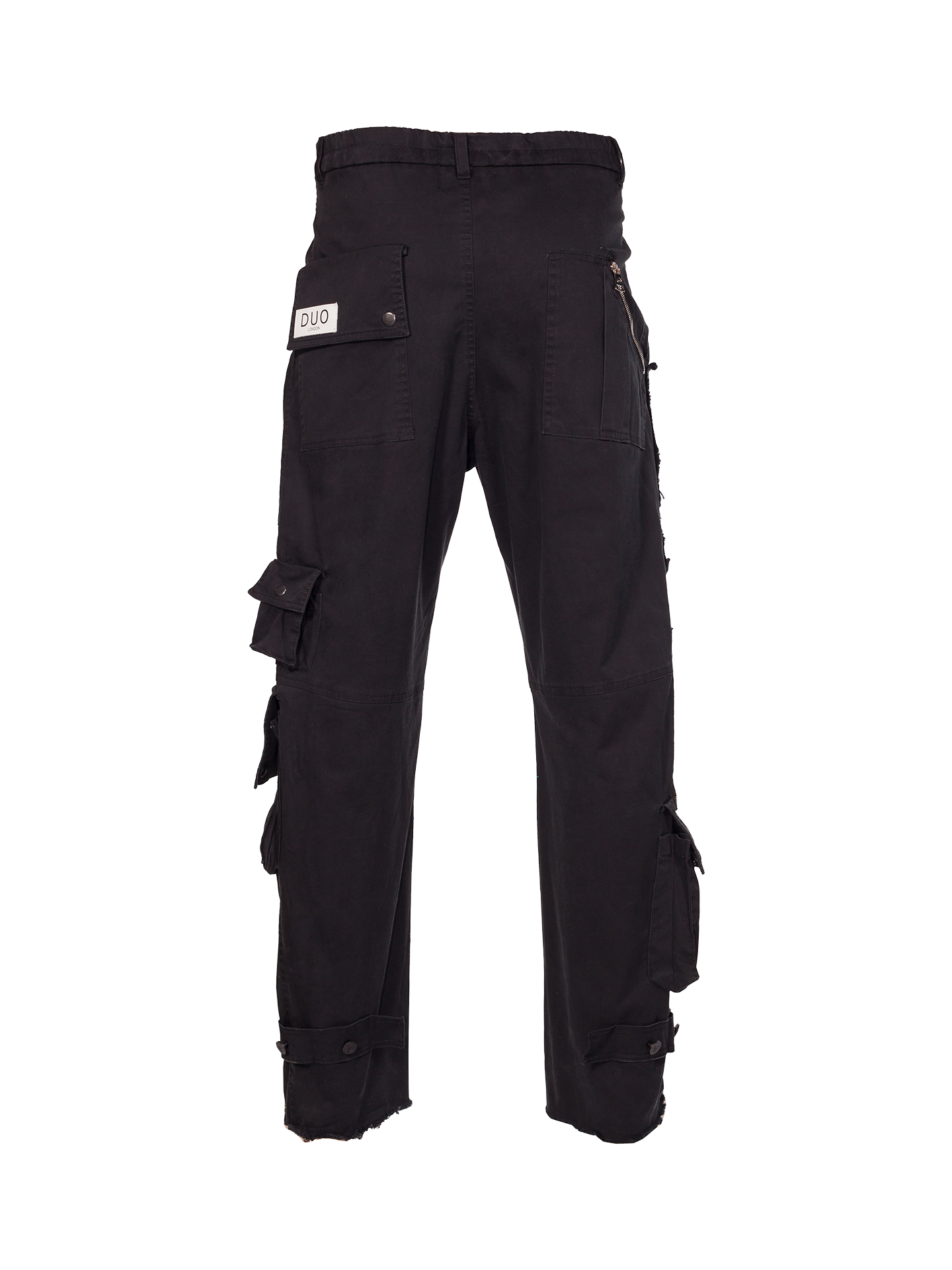 Straight Cargo Trousers