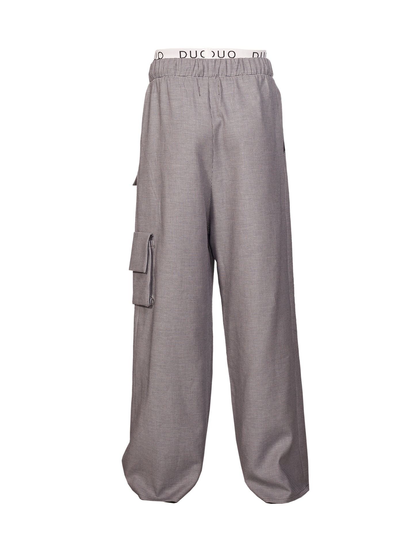 Grey Pockets Trousers Swaggg