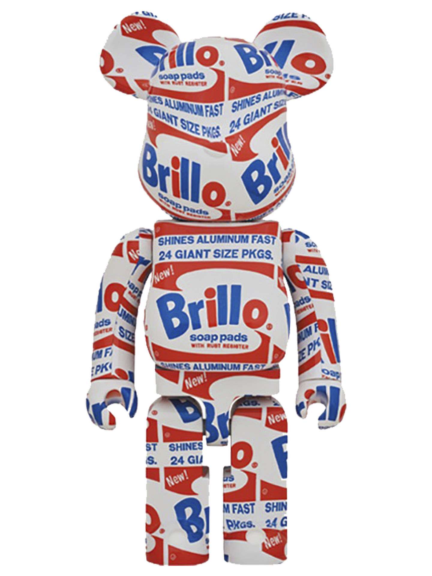 Be@Rbrick Andy Warhol "Brillo" 1000%