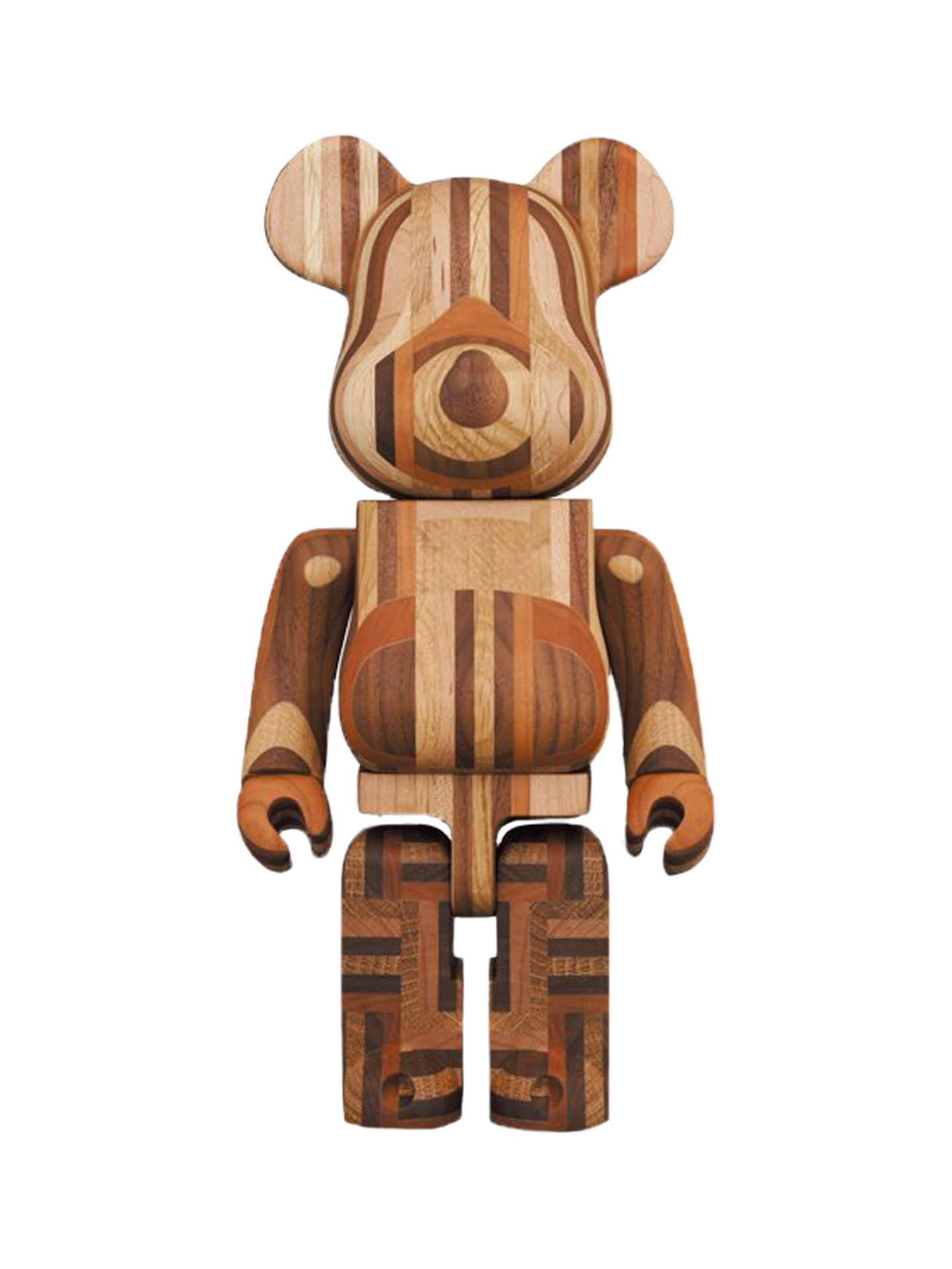 BE@RBRICK KARIMOKU Yosegi 400%