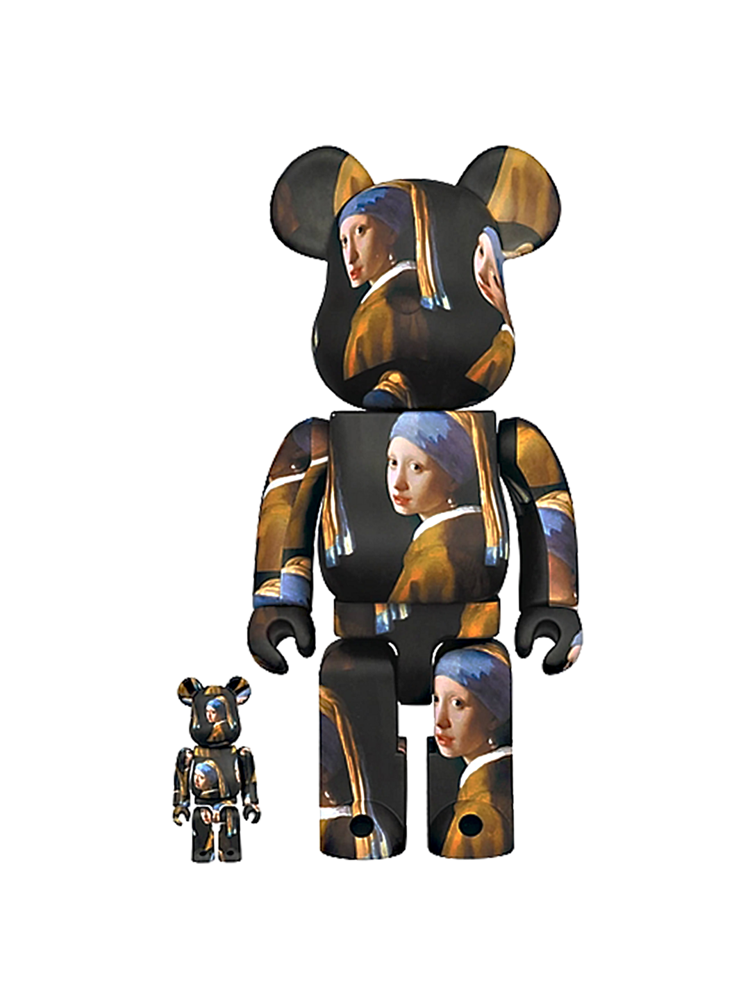 BE@RBRICK Johannes Vermeer Girl with a Pearl Earring 100% & 400%